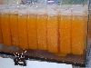 Frischer Orangensaft, heisst es, doch wir sind der Meinung es ist Mandarinensaft! ;-)