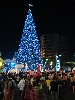 Weihnachtsbaum vor dem Central World Plaza